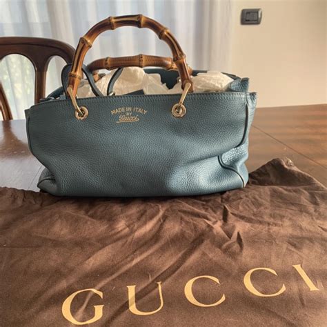 borsa gucci azzurra|Gucci handbags.